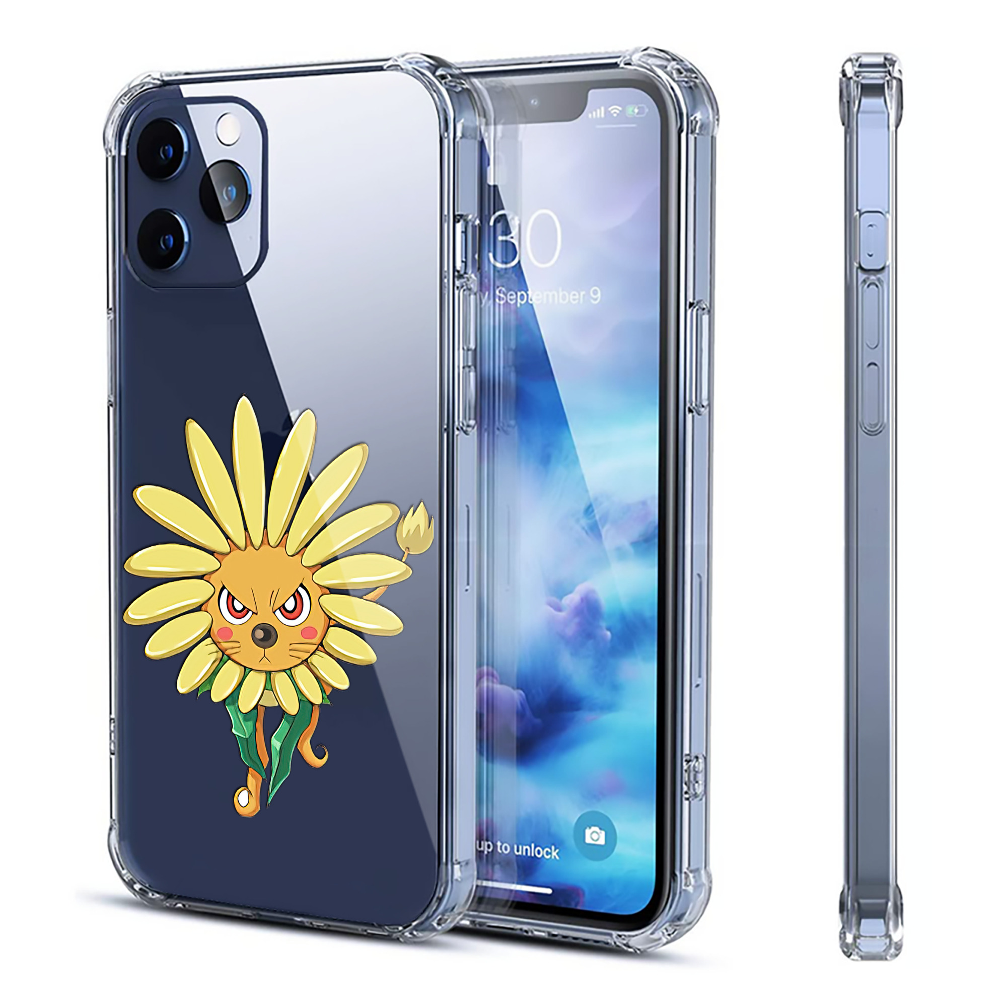（画像用） 遊☆戯☆王 Yu-Gi-Oh! 【iPhone 12シリーズ対応】透明スマホケース（クリアソフトケース）